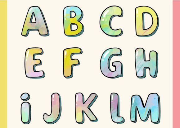 Andrea: A Color Font for Vibrant, Painted Typography