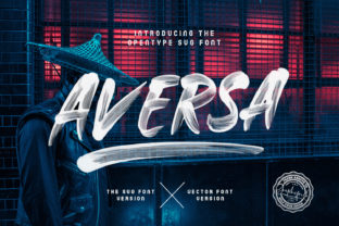 Aversa: The Bold Display Font for Urban Design Projects