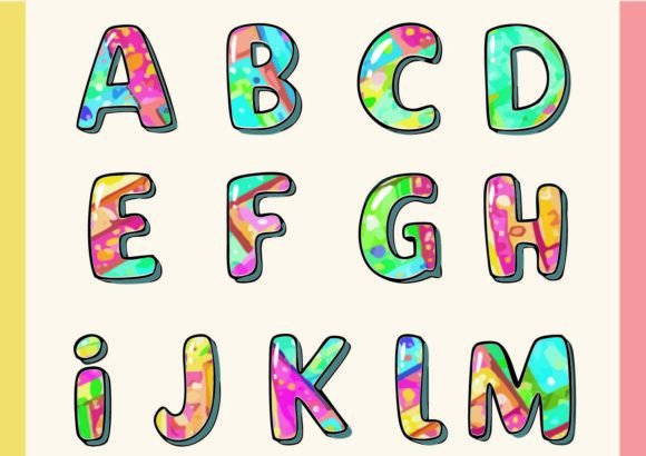 Camille: A Colorful Font That Brings Every Letter to Life