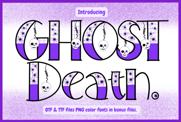 Ghostdeath: Where Spooky Meets Playful in Font Design