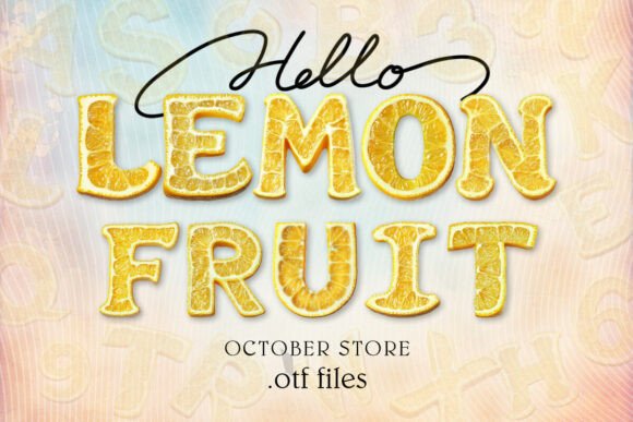 Lemon Fruit: A Burst of Summer for Your Designs