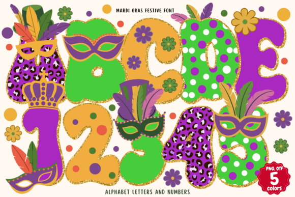 Mardi Gras Festive: A Typeface That Captures the Carnival Spirit