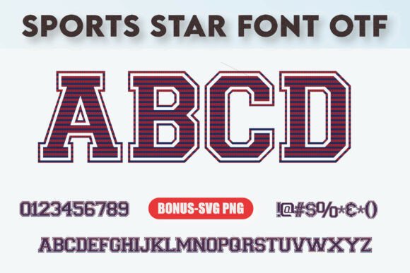 Unleash Your Team Spirit with the Sports Star Font