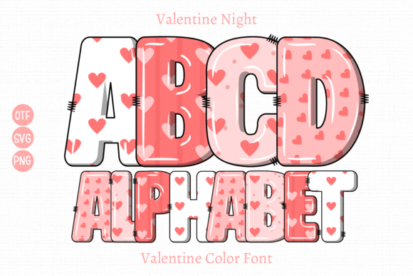 Valentine Night: Capturing Playful Charm in Your Designs