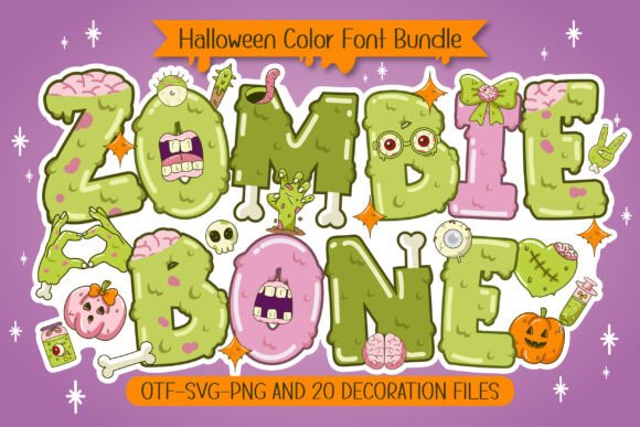 Zombie Bone: A Ghoulishly Good Display Font for Halloween